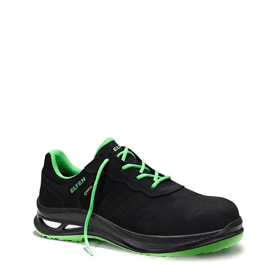 Elten Sicherheitshalbschuh Stewart Xxg Pro GTX Nubukleder Black-Green S3 ESD Gr. 47 - Bild 2