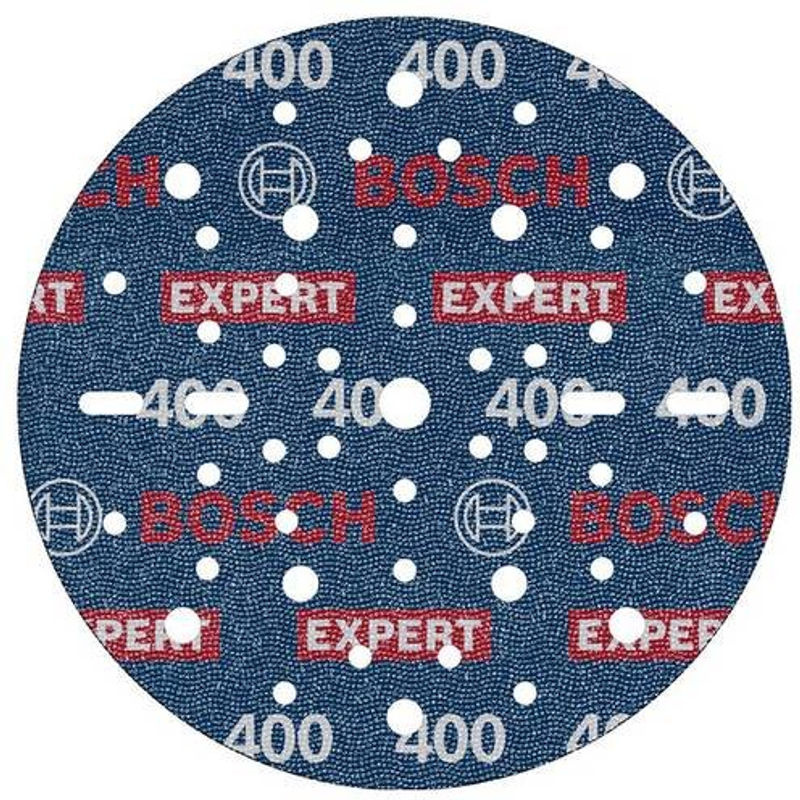 Bosch Expert O780 Folienschleifscheibe Blau für Metall, Holz und Lack, Durchmesser: 150 mm, Körnung: 400 - Bild 2