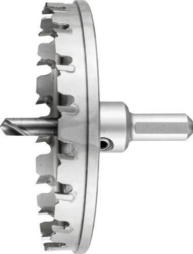 PFERD Hartmetall Lochschneider Lochsäge mit Ø 105 mm und 12 mm Schaft Durchmesser in Silber - Bild 1