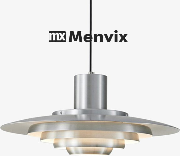 Menvix Nordic LED Pendelleuchte aus Aluminium für Wohnzimmer und Küche - Bild 1