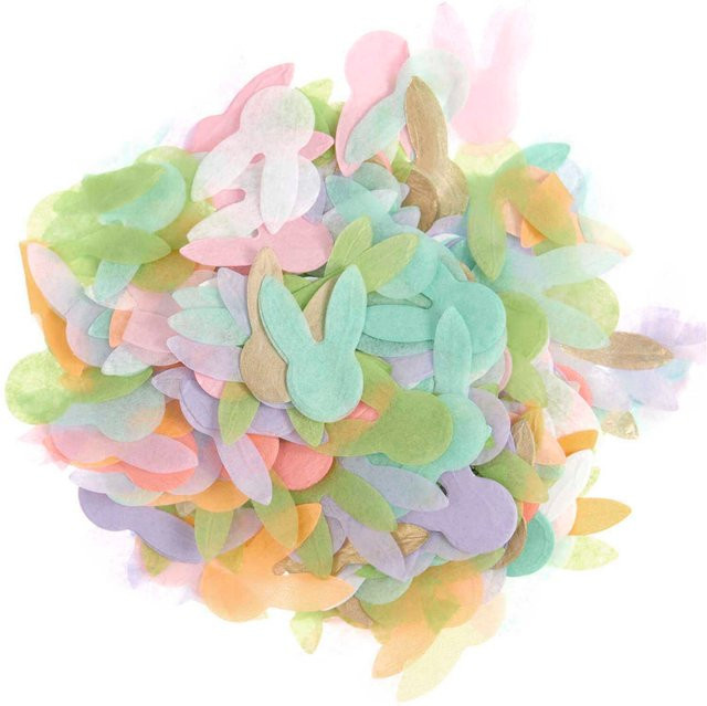 Rico Design Konfetti Hasen aus Papier in Multicolour für Ostern - Bild 1