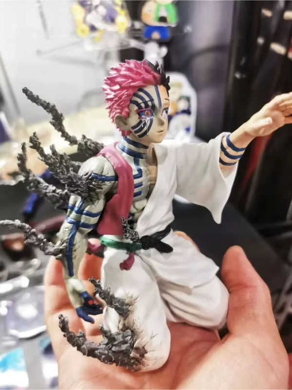 Demon Slayer Akaza Hakuji Anime Actionfigur aus PVC, mehrfarbig, Höhe: 13 cm - Bild 6