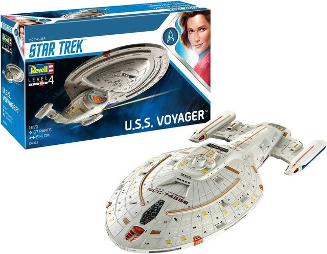 Revell Star Trek U.S.S. Voyager, Flugmodell Bausatz, 1:670, ab 12 Jahren - Bild 2