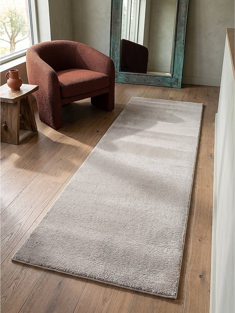 Hochflor Teppich Kadima Design von ALDAN in Beige, B/T: 60 x 110 cm - Bild 1