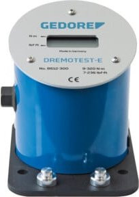Gedore Elektronisches Drehmoment-Prüfgerät DREMOTEST E 9-320 Nm mit 1/4 Zoll Antrieb in Blau - Bild 2