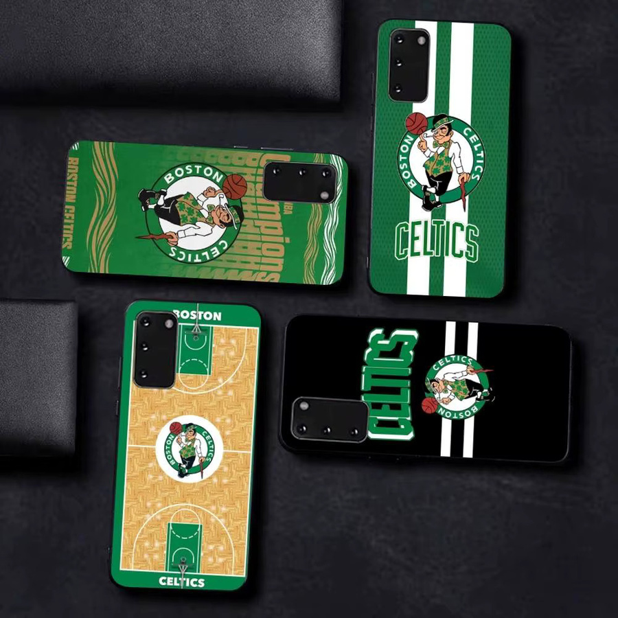 Boston Celtics Logo Handyhülle für Samsung Galaxy S24 Ultra S23 S22 S21 S20 FE 5G in Grün - Bild 3