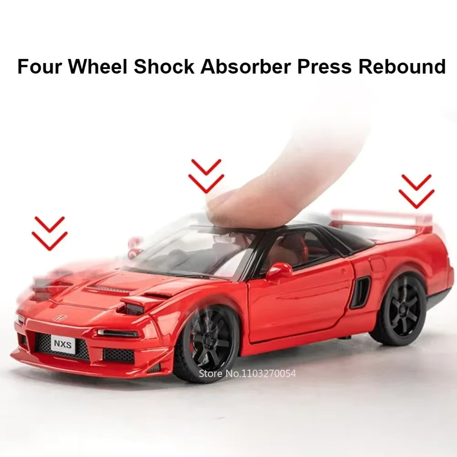 MAKEDA Honda NSX Accord Modell Spielzeug, 1:32, mit Sound und Licht - Bild 3