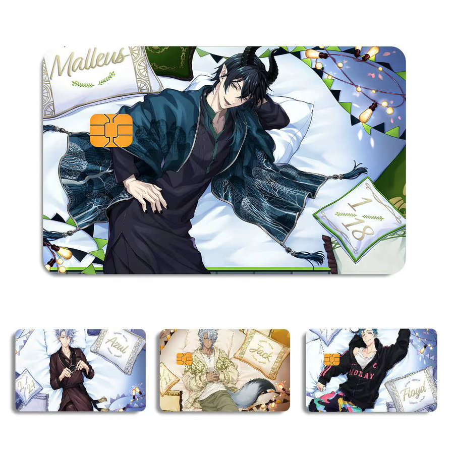 Wasserfester und kratzfester Anime W-Wonderland Kreditkarten Aufkleber in Multicolour - Bild 3