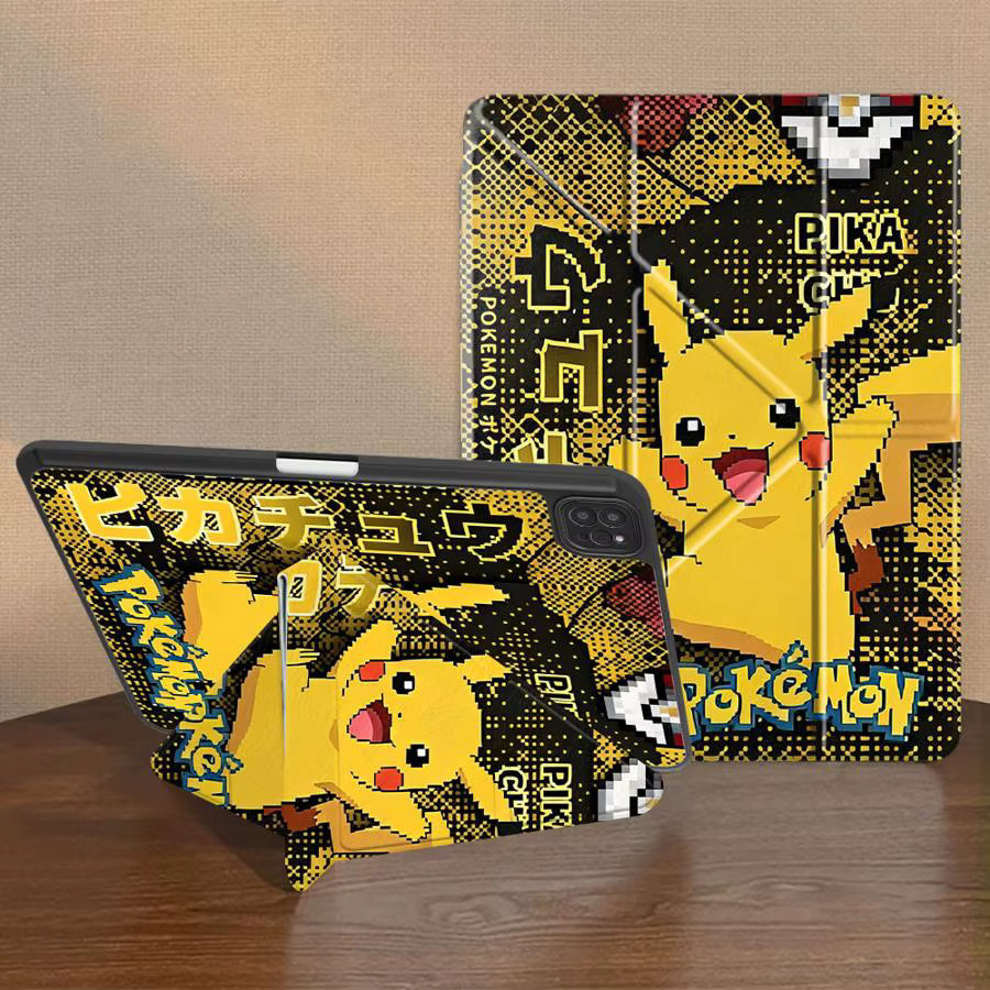 Pokemon Anime Pikachu Tablet-Hülle für iPad Pro, Air und Mini in verschiedenen Generationen und Größen - Bild 6