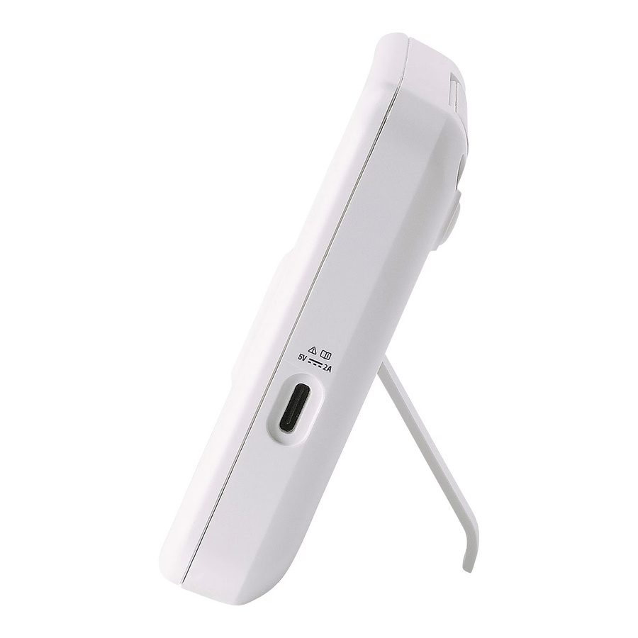 Alecto Babyphone mit Kamera DVM2050 in Weiß mit wiederaufladbarem Akku und FHSS-Technologie - Bild 2