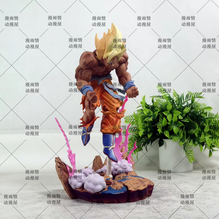 Manyuqing Dragon Ball Super Saiyan Goku Figur, Anime Statue, Einzelfigur - Bild 3