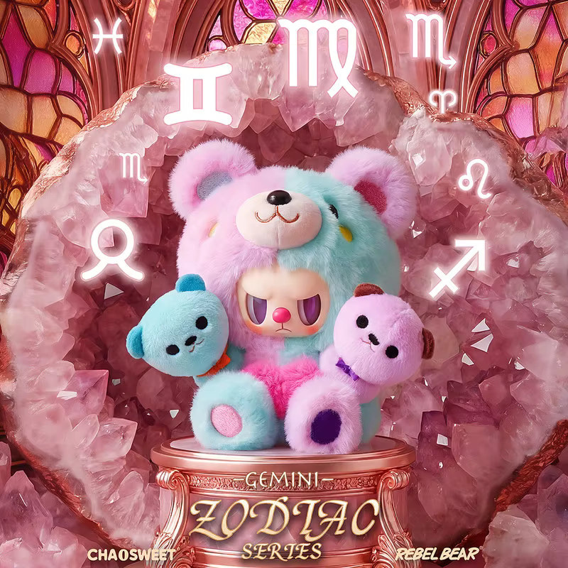 Chaosweet Rebel Bear Zodiac Vol.1, Blind Box, Überraschung, Vinyl Mystery Box - Bild 3