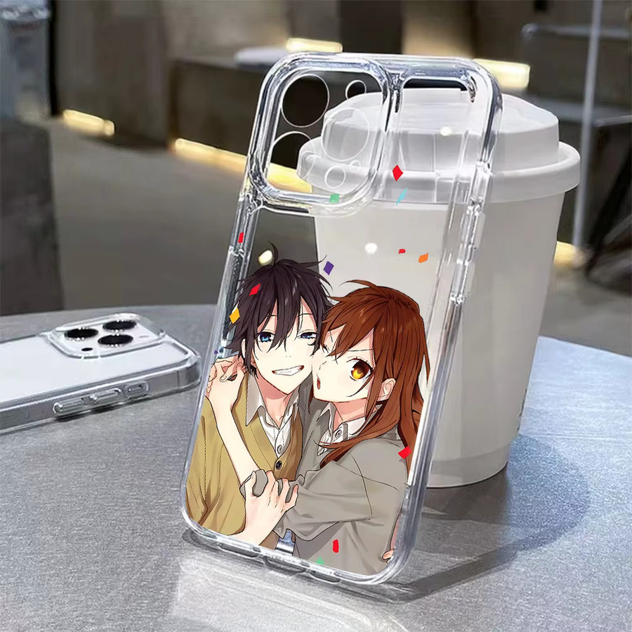 Anime Horimiya Handyhülle für Samsung Galaxy S26 S25 S24 S23 S22 S21 S20 FE Note20 Note10 Edge Plus Ultra Lite 5G transparent - Bild 2