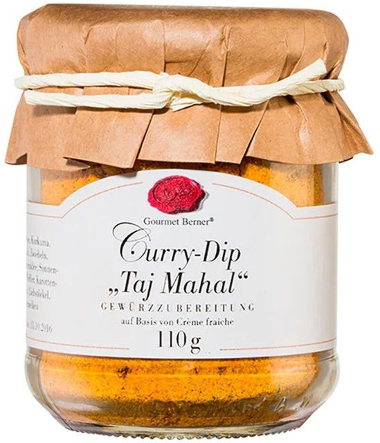 Gourmet Berner Curry Dip Taj Mahal Gewürzmischung 110 g - Bild 1