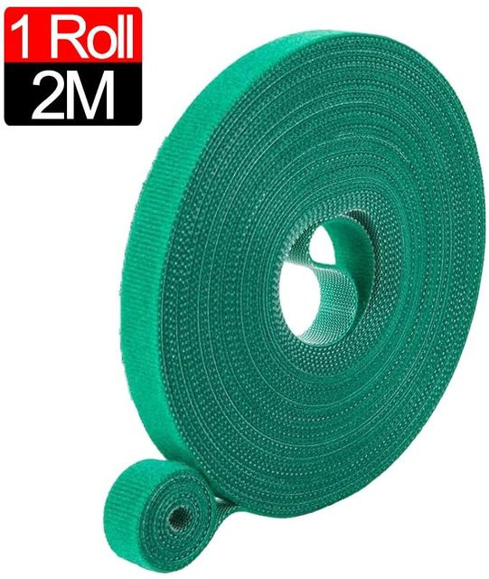Wiederverwendbare Nylon-Pflanzenbinder in Blau für Hausgarten und Zimmerpflanzen, 20 m Länge - Bild 1