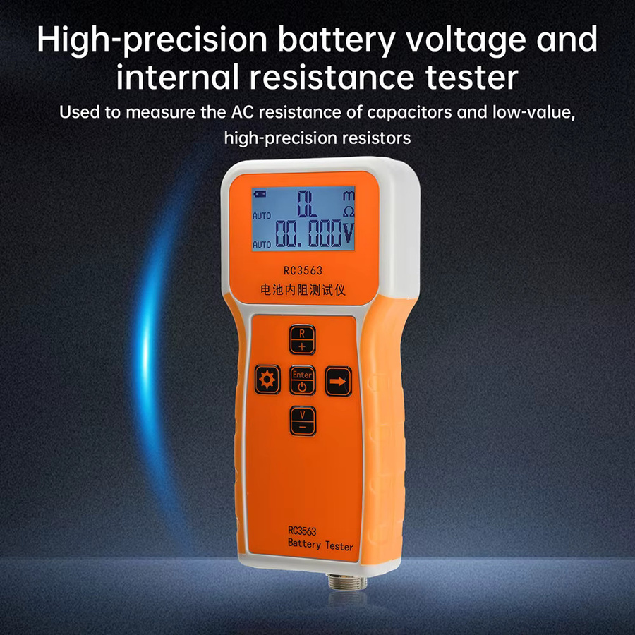 Aideepen Rc3563 18650 Batterietester zur Messung des Innenwiderstands für Lithium-Ionen und Lithium-Eisenphosphat-Batterien - Bild 2