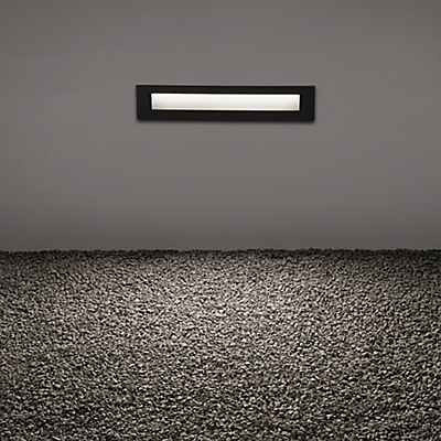 Delta Light Logic F LED Wandeinbauleuchte in Weiß für moderne Treppenbeleuchtung ohne Betriebsgerät - Bild 1