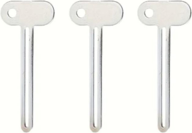 SHIJIN Light Zahnpastapresse aus Edelstahl, 3 Stück, Silber - Bild 1