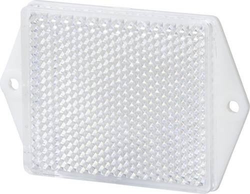 TRU COMPONENTS TC-9393064 Reflektor für Reflexions-Lichtschranken, transparent, Breite: 8,5 cm, Höhe: 5,5 cm - Bild 1