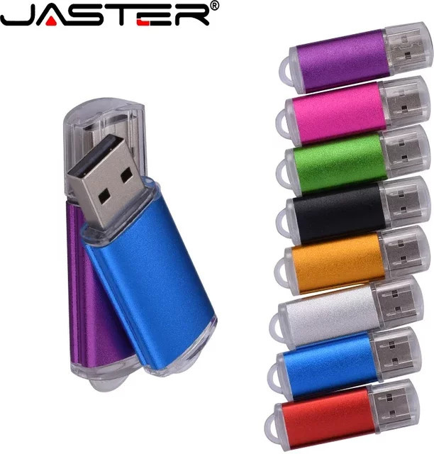 JASTER Mini-Stick USB-Flash-Laufwerk in Orange mit USB-A Anschluss - Bild 1