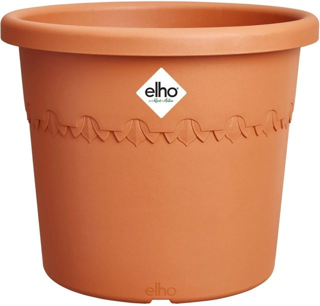 Elho Blumentopf Algarve Cilindro in Terrakotta, Durchmesser: 29 cm, Höhe: 25 cm - Bild 1