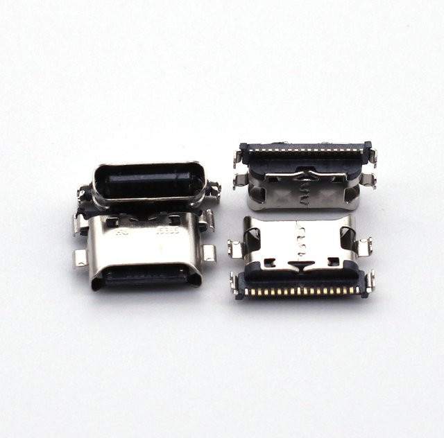 10 Stück USB-C Ladeanschluss Dock-Stecker in Silber für Samsung Galaxy A20 A30 A40 A50 A60 A70 A51 A71 A21s A40s A50s Ladegerät Anschlussbuchse - Bild 1