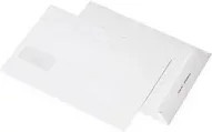MAILmedia Versandtasche DIN B4 aus Papier, selbstklebend, Weiß, B/H: 25,0 x 35,3 cm - Bild 1