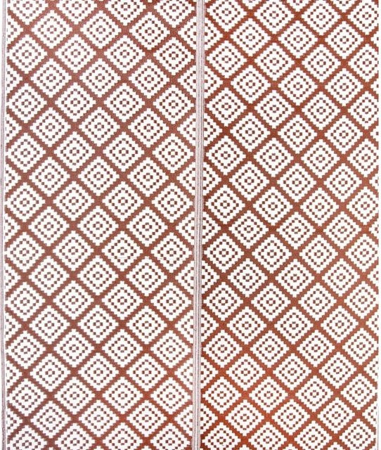 Jet-Line Outdoorteppich Austin Braun mit geometrischen Mustern B: 240 cm, T: 300 cm - Bild 1