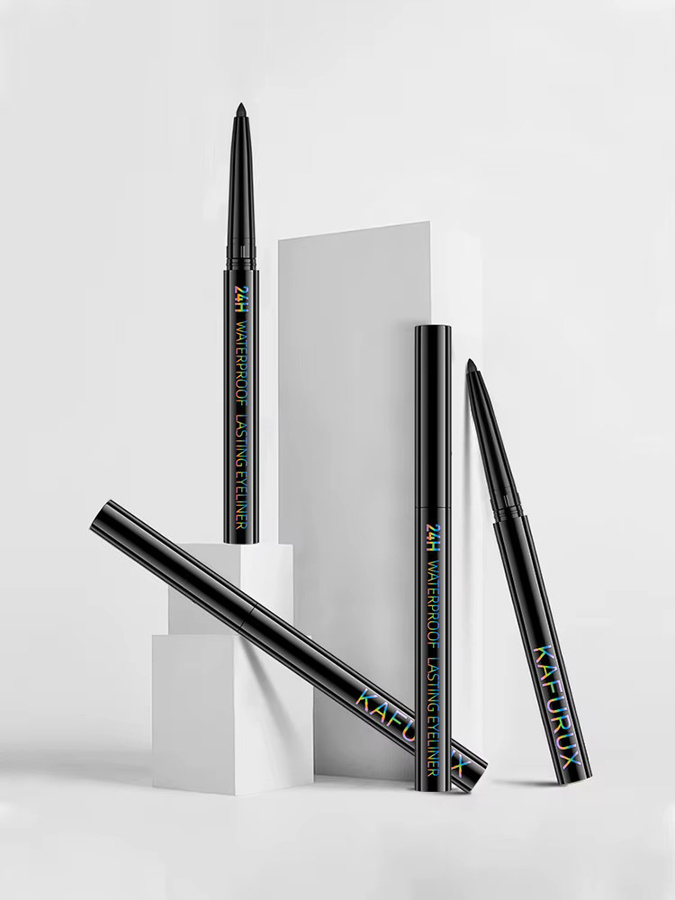 KAFURUX Gel Eyeliner, Schwarz, Matt, Wasserdicht - Bild 7