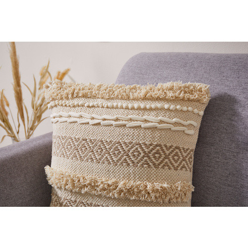 Andiamo Kissen Livia in Beige, 45 x 45 cm, aus 100% Baumwolle - Bild 2
