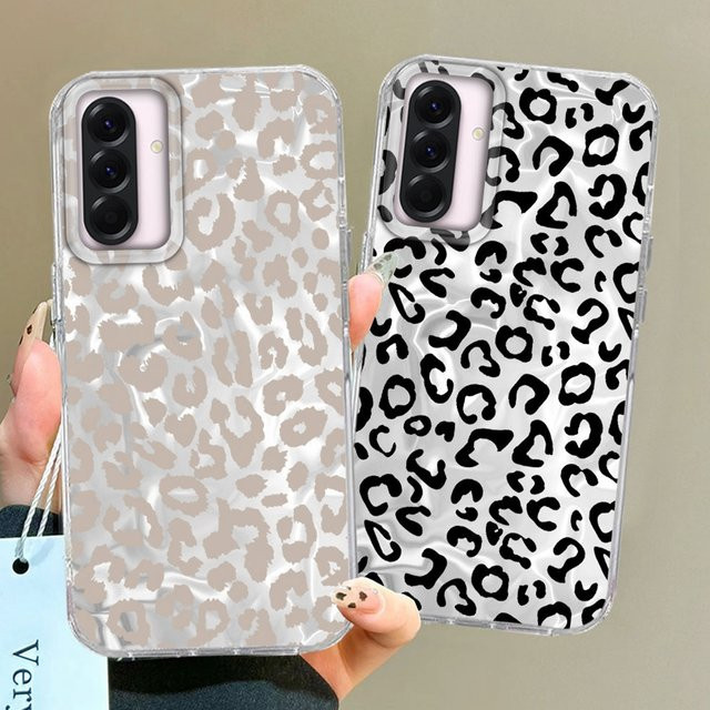 Samsung Galaxy Handyhülle mit koreanischem Leopardenmuster für Mädchen - Bild 1