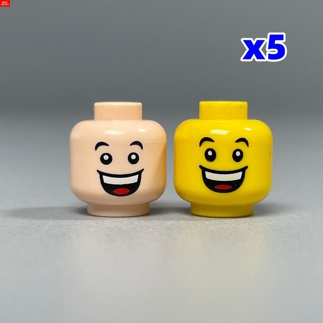 Yiran toy MOC Steine Bedruckter Kopf Gesichtsausdruck, Actionfigur, Zubehör, ab 6 Jahren - Bild 1