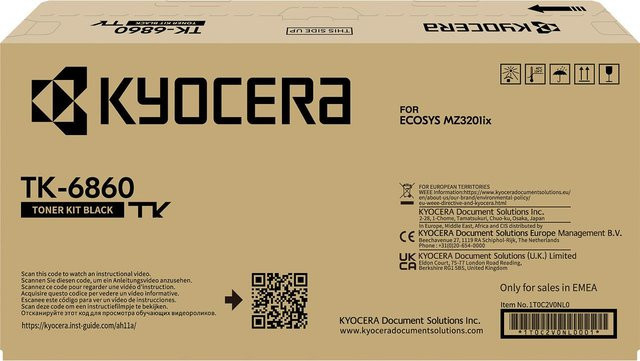Kyocera Toner TK-6860 Schwarz für ECOSYS MZ3201 - Bild 1