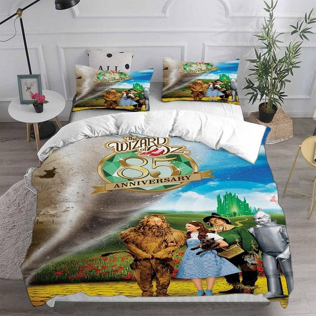 JMG Household Supplies Bettwäsche-Set Der Zauberer von Oz aus Mikrofaser, Mehrfarbig, B/H: 140 x 210 cm - Bild 1