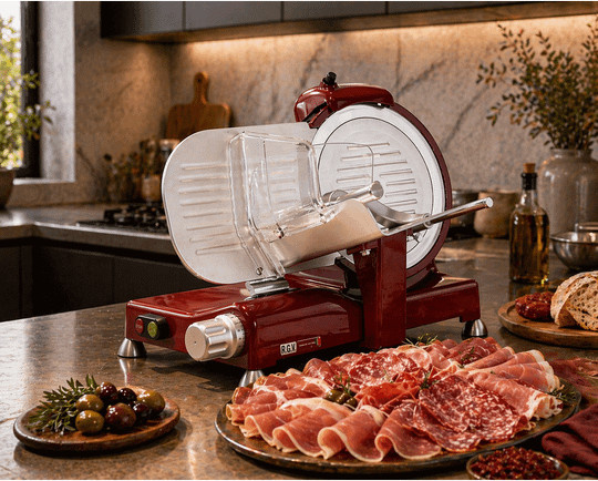R.G.V. Schneidemaschine Luxury Red Edition in Rot - Bild 1