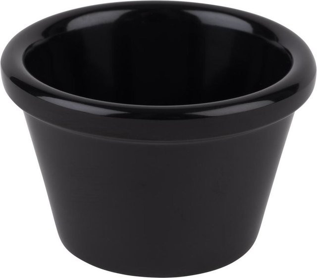 APS Dipschälchen CASUAL aus Melamin, schwarz, rund, Durchmesser: 6 cm, Höhe: 3,7 cm, 40 ml - Bild 1