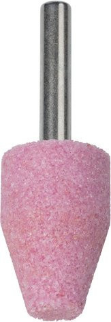 Wolfcraft Schleifkörper aus Keramik in Rosa, Durchmesser: 20 mm - Bild 1