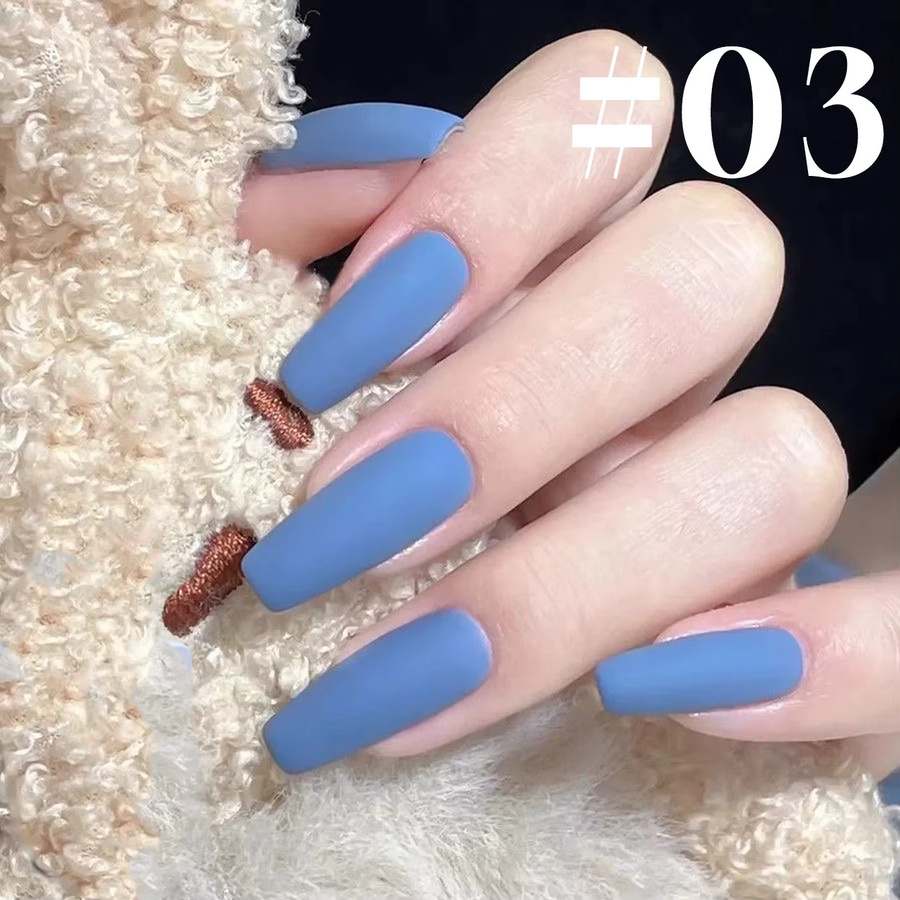 MIANEL NAIL Santorini Serie Nagellack, Blau, Glänzend, 12 ml - Bild 6