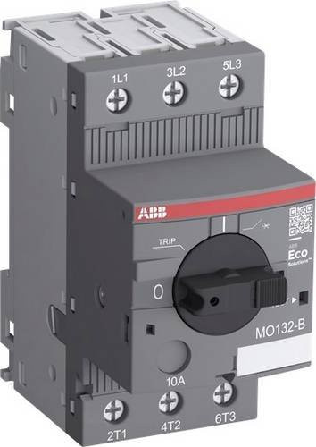 ABB MO132-2.5B Kurzschluss-Schutzschalter, Grau, B: 4,5 cm, H: 9,0 cm, T: 8,675 cm, Einstellbereich: 2,5 A - Bild 1