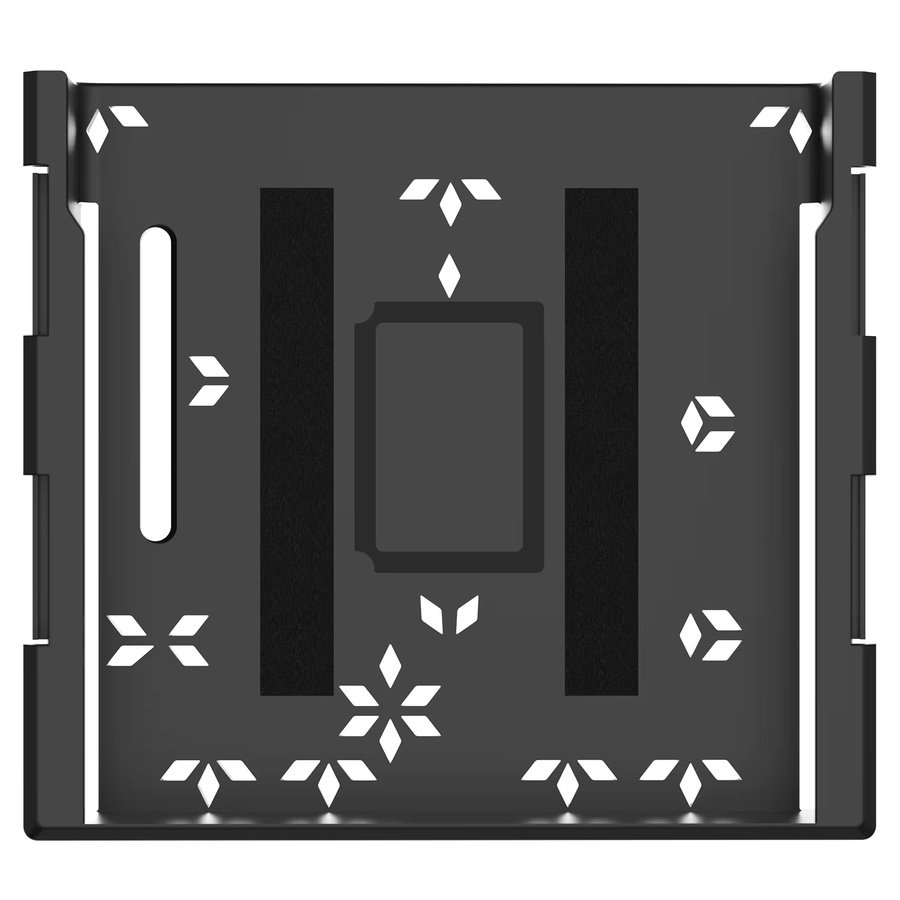 Nintendo Switch Flip Grip Handzubehör für Porträtmodus und vertikale Orientierung, kompatibel mit OLED Joy-con Grips, Schwarz - Bild 2