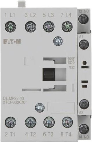 Eaton Leistungsschütz DILMP32-10 mit 1 Schließer, 32A, 240V, grau - Bild 1