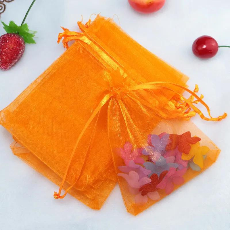 100 Stück YEJET-Home Kordelzugbeutel aus Textil in Claret, B/B: 7 x 9 cm, bunte Schmuckverpackungsbeutel und Aufbewahrungsbeutel für Make-up oder Hochzeitsgeschenke - Bild 2