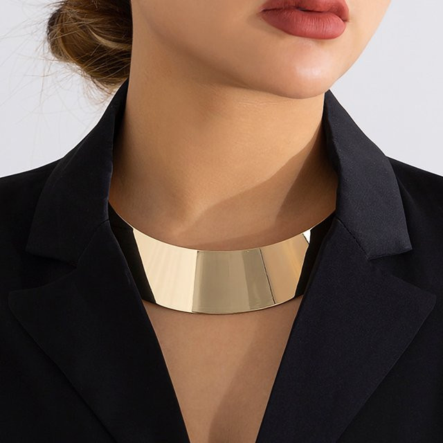 IngeSight.Z Halskette, Gold Farbe, Geometrisch, Damen - Bild 1