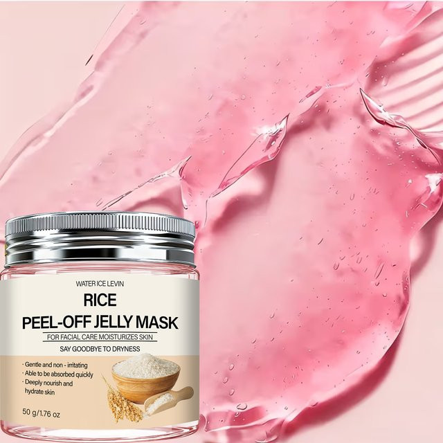 Water Ice Levin Reis Peel-Off Gelmaske mit Kollagen & Hyaluronsäure, 50g - Bild 1