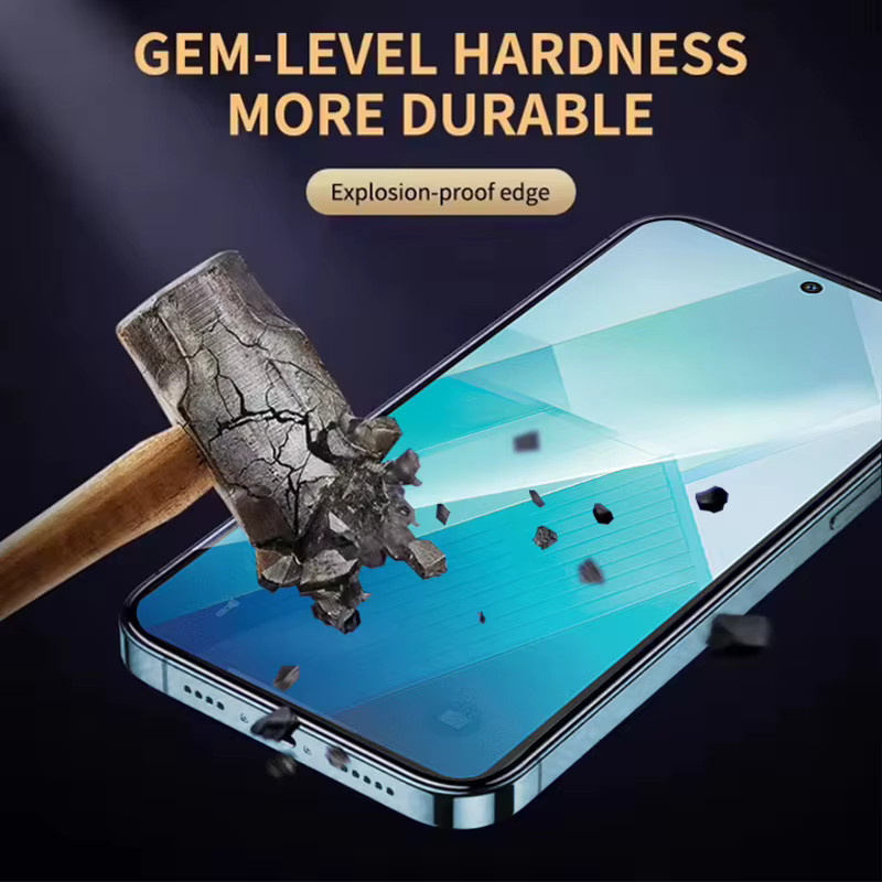 Gehärtetes Glas Display Schutzfolie für vivo Y100t Y100i Y31 Pro Y19 Y19s Y39 Y04 Y29s Y29 Y37 Y58 Y18 Y18i Y18t Y18e Y38 Y3 in Transparent - Bild 2