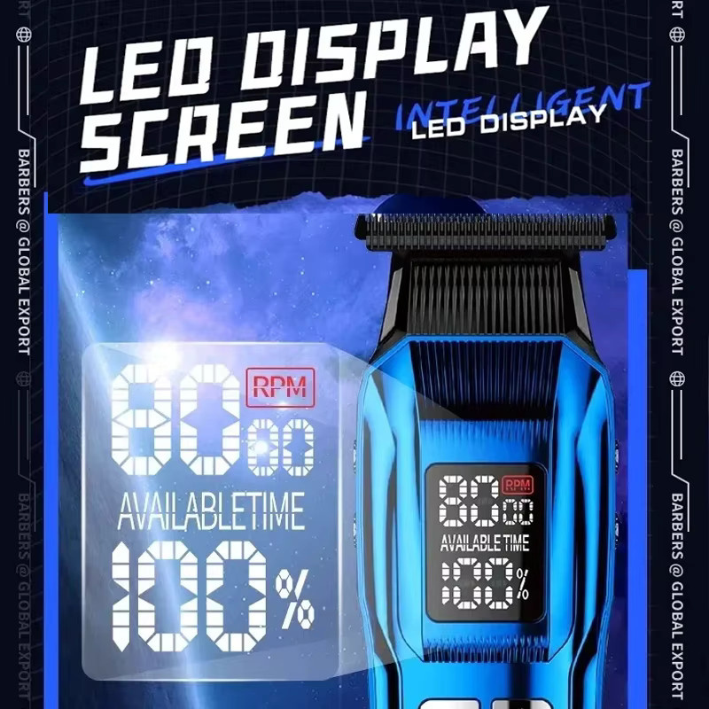 Kemei BlueGift Set Elektrische Haarschneidemaschine für Herren - Bild 6