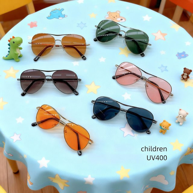 ZUXUB Sonnenbrille Aviator, Vollrand, Metall, Kids - Bild 1