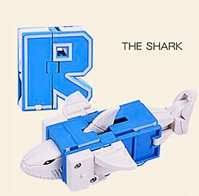 Roboter Alphabet Spielzeug, Lernspielzeug, 26 Buchstaben - Bild 1