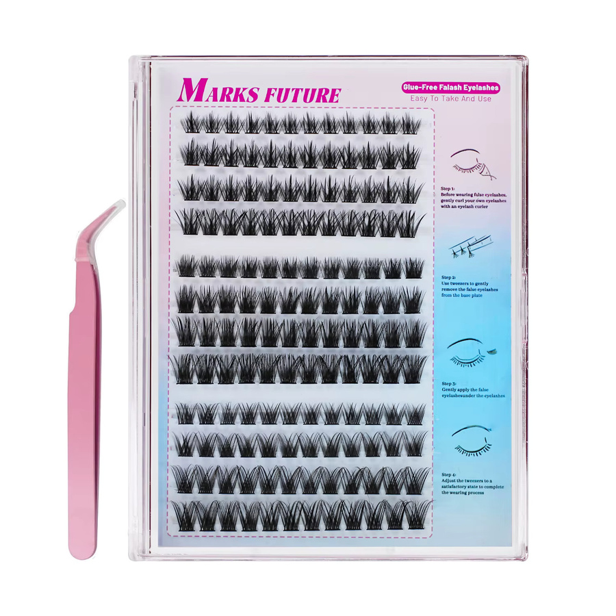 Marks Future C-Curl Wimpern, 144 Stück, Black, Unisex - Bild 4