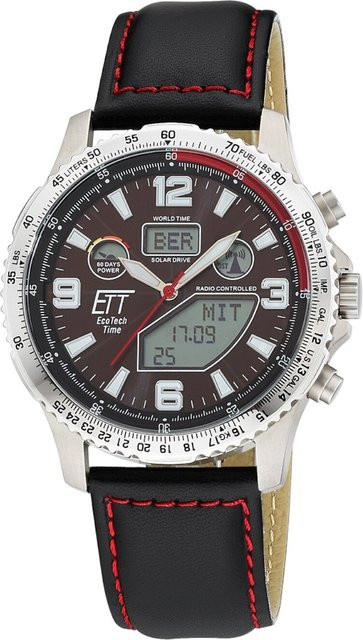 ETT Eco Tech Time Chronograph, Solar, Titan, 45 mm, Herren - Bild 1
